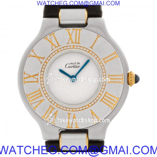 Cartier W1000944 Must 21 Quartz Male Stainless Steel