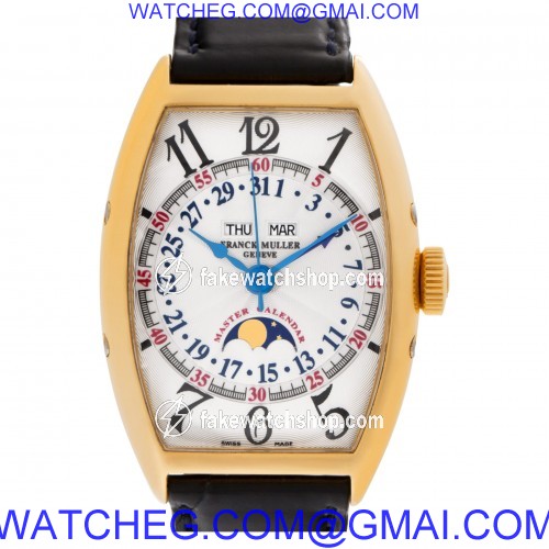 Franck Muller 5850 MC L Master Calendar Automatic Male 18k yellow gold