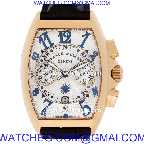 Franck Muller 8080 CC AT Chronograph Automatic Female 18k rose gold
