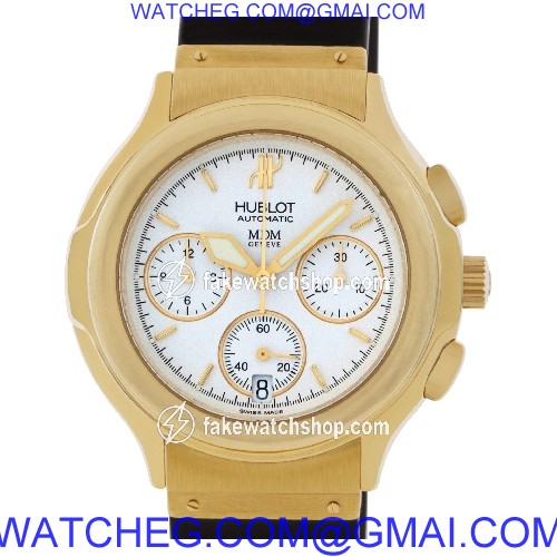Hublot 1610.110.3 M D M Automatic Unisex 18k yellow gold