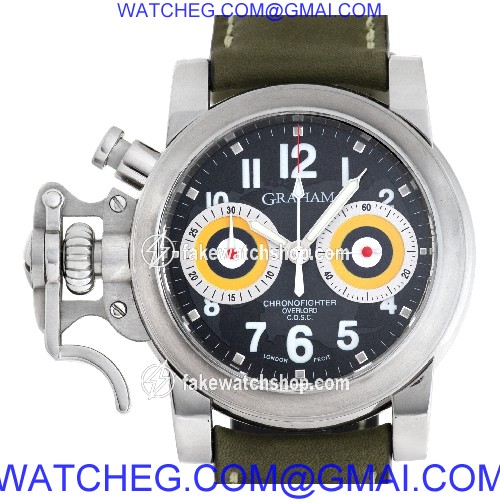 Graham 2OVAS.B03A.K10B Chronofighter Automatic Male Stainless Steel