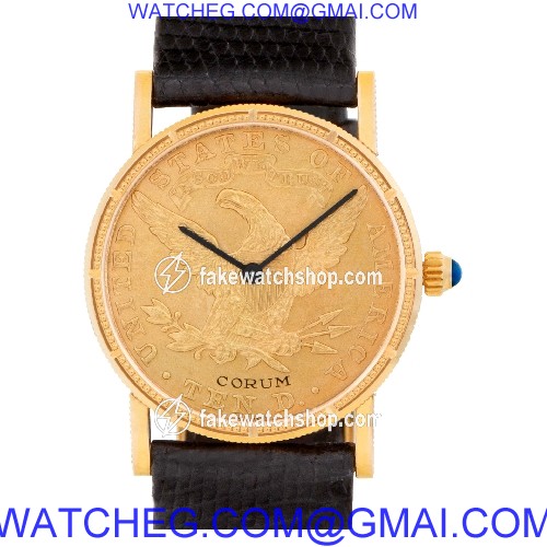 Corum 73831 $10 Coin Manual Unisex 18k yellow gold