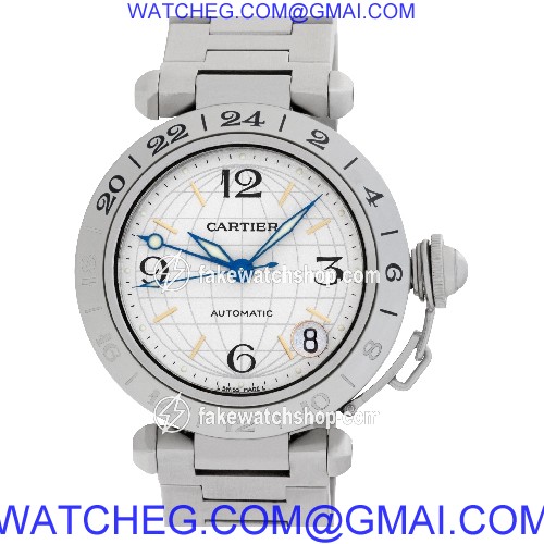 Cartier W31078M7 Pasha C Automatic Female Stainless Steel