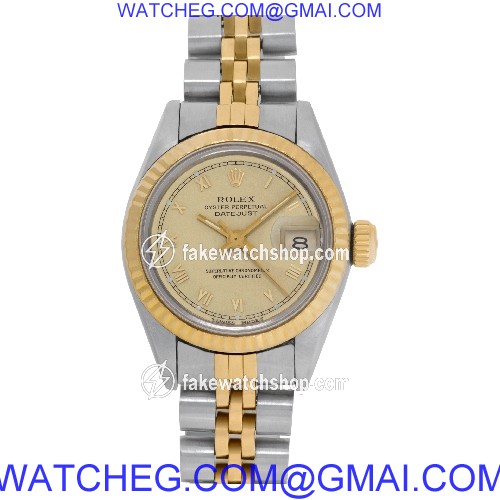 Rolex 69173 Datejust Automatic Female Stainless Steel