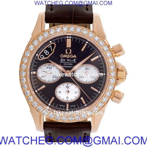 Omega 422.58.35.50.13.001 De Ville Automatic Female 18k rose gold