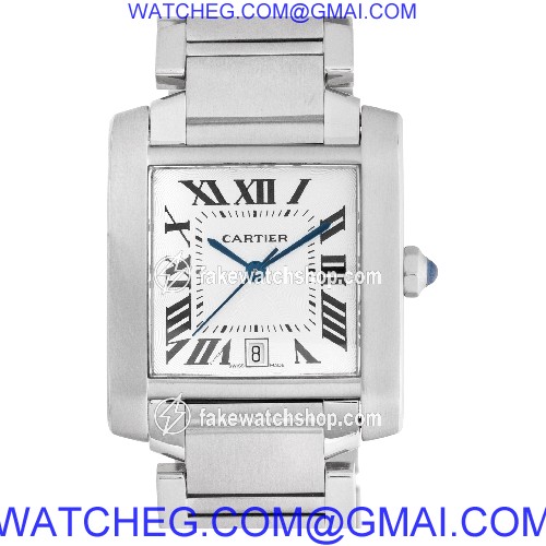 Cartier W51002Q3 Tank Francaise Automatic Unisex Stainless Steel
