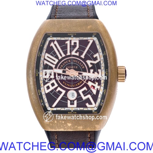 Franck Muller 45SCCIRBRNBRN Vanguard Automatic Male Bronze