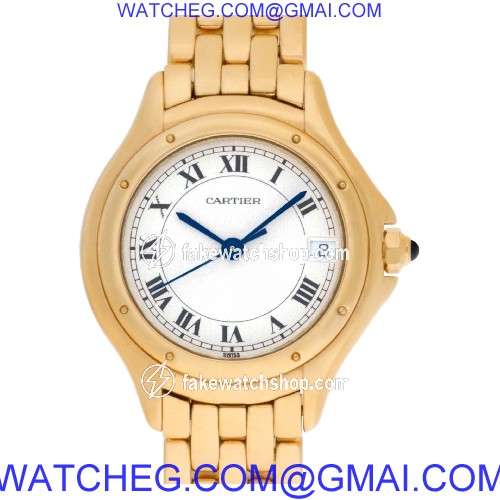 Cartier Cartier 1463 Cougar Quartz Female 18k yellow gold