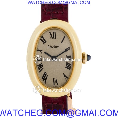 Cartier yg7743-1 Baignoire Manual Female 18k yellow gold