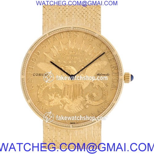 Corum 1904 $20 Coin Automatic Male 18k yellow gold