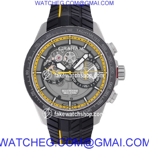 Graham 009/250 Skeleton Automatic Male Stainless Steel