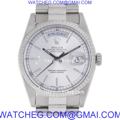 Rolex 18239 Day-Date Automatic Male 18k White Gold