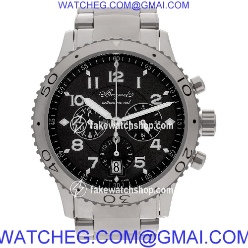 Breguet 3810ST/92/SZ9 Type XXI Automatic Male Stainless Steel