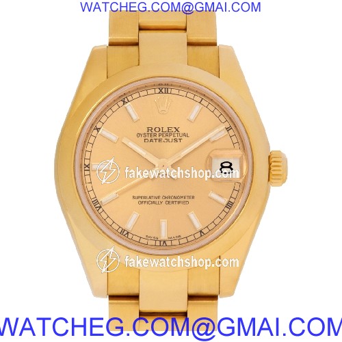 Rolex 178248 Datejust Automatic Female 18k yellow gold