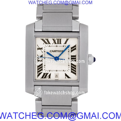 Cartier W51002Q3 Tank Francaise Automatic Unisex Stainless Steel