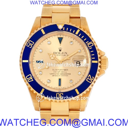 Rolex 16618 Submariner Automatic Male 18k yellow gold