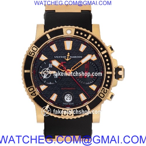 Ulysse Nardin 8006-102 maxi diver Automatic Male 18k yellow gold