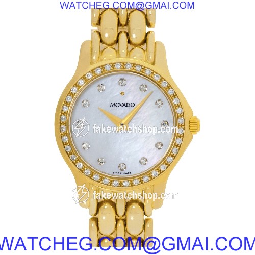 Movado 5890639 Classic Quartz Female 14k yellow gold