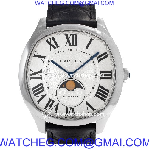 Cartier WSNM0008 Drive Moonphase Automatic Unisex Stainless Steel