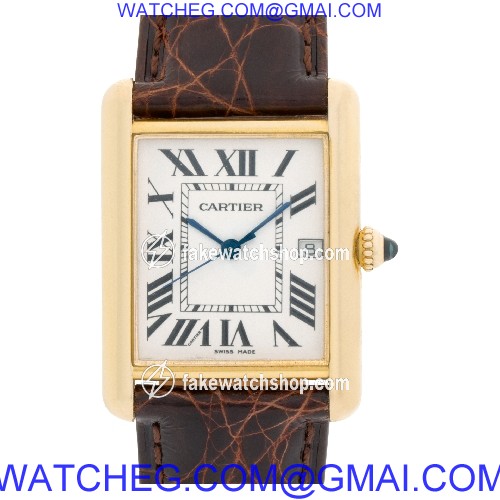 Cartier W1529756 Tank Louis Quartz Unisex 18k yellow gold