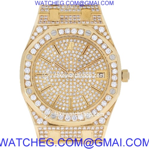 Audemars Piguet 56082BA Royal Oak Quartz Unisex 18k yellow gold