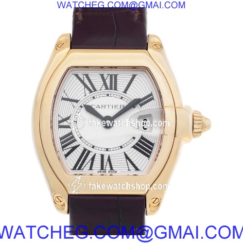 Cartier W62018Y5 Roadster Quartz Female 18k yellow gold