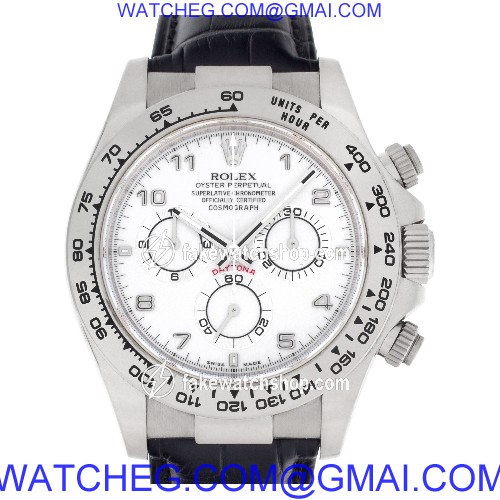 Rolex 116519 Daytona Automatic Male 18k White Gold