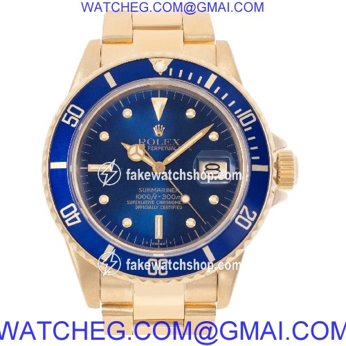 Rolex 16808 Submariner Automatic Male 18k yellow gold
