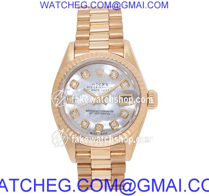 Rolex 69178 Datejust Automatic Female 18k yellow gold