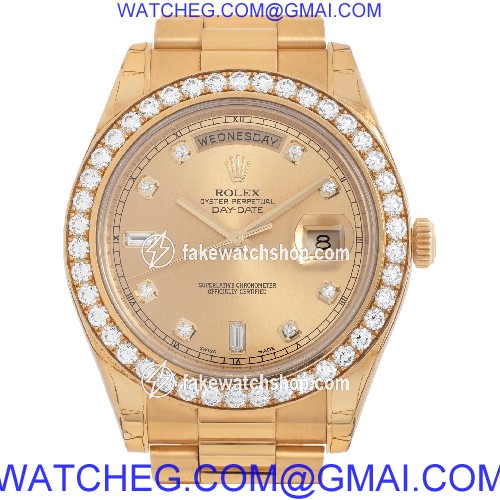 Rolex 218348 Day-Date II Automatic Male 18k yellow gold