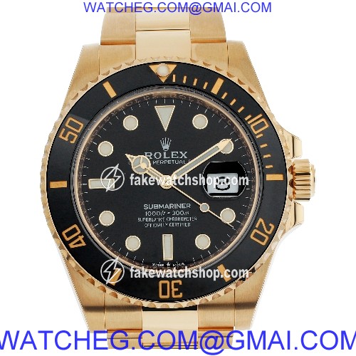 Rolex 126618LN Submariner Automatic Male 18k yellow gold