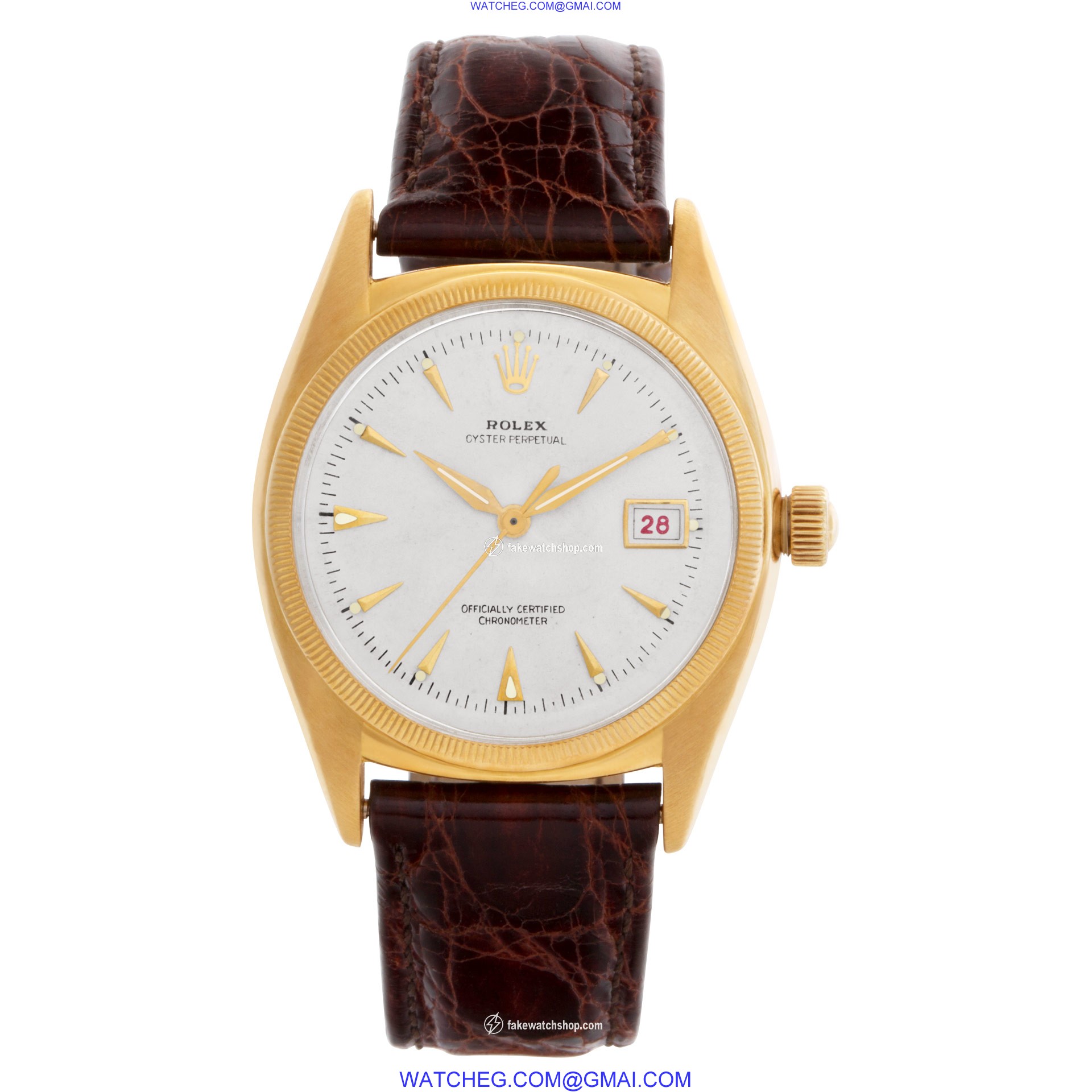 Rolex 6155 Datejust Automatic Male 18k yellow gold