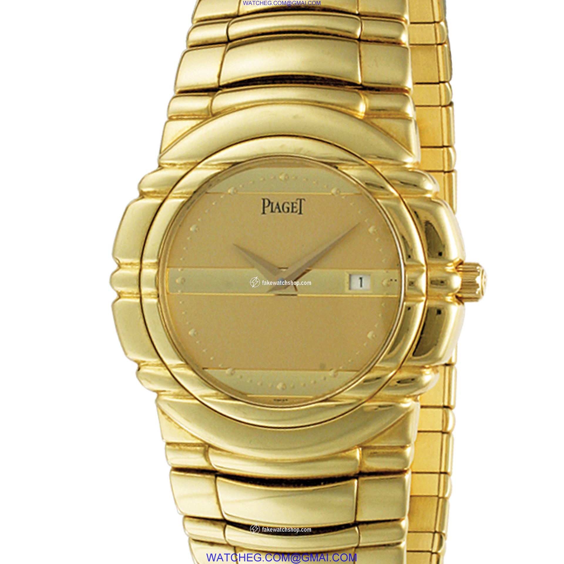 Piaget 17141m411d Tanagra Quartz Male 18k yellow gold