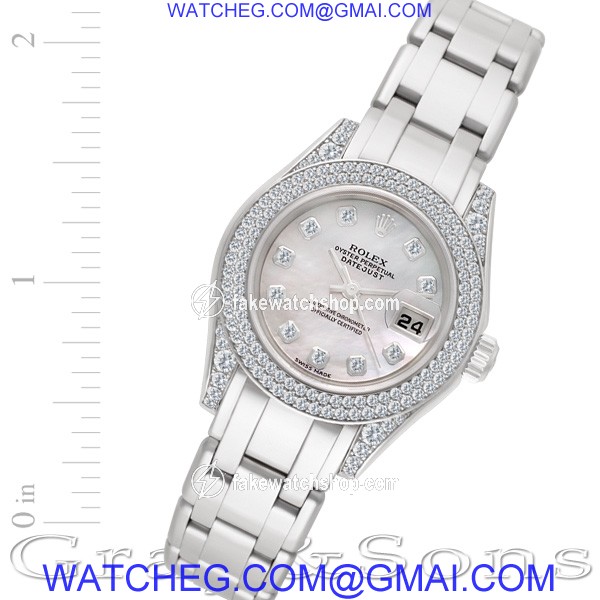 Rolex 80359 Pearlmaster Automatic Female 18k yellow gold