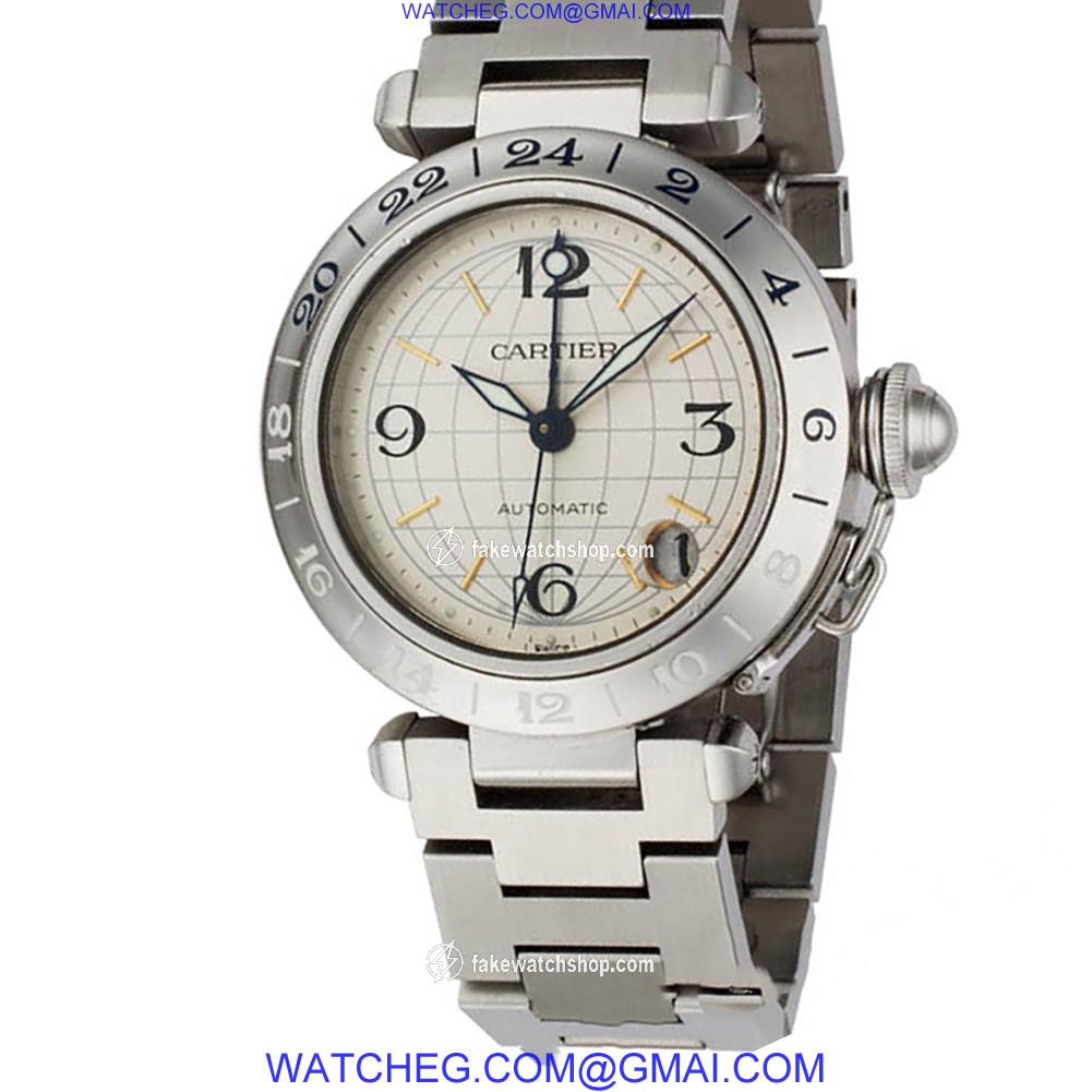 Cartier W31078M7 Pasha Automatic Unisex Stainless Steel