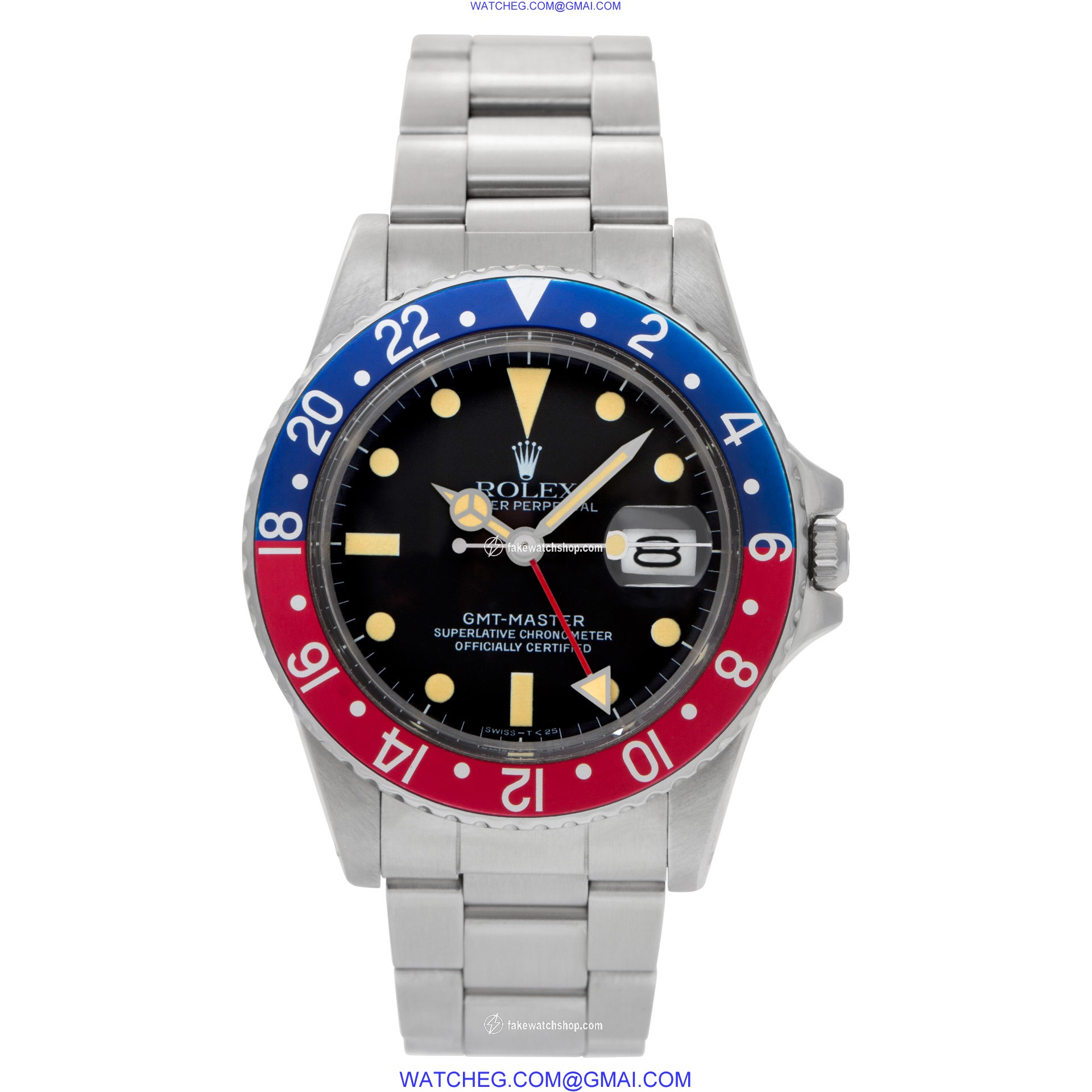 Rolex 16750 GMT-Master Automatic Male Stainless Steel