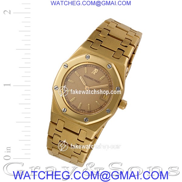 Audemars Piguet c39685 Royal Oak Quartz Female 18k yellow gold
