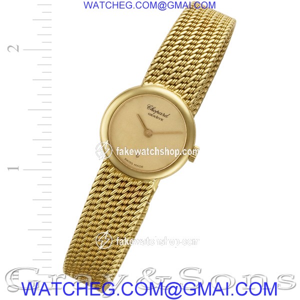 Chopard 4067 Geneve Quartz Female 18k yellow gold