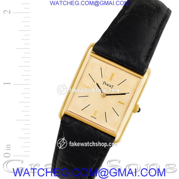 Piaget 9287 Tank Manual Male 18k yellow gold