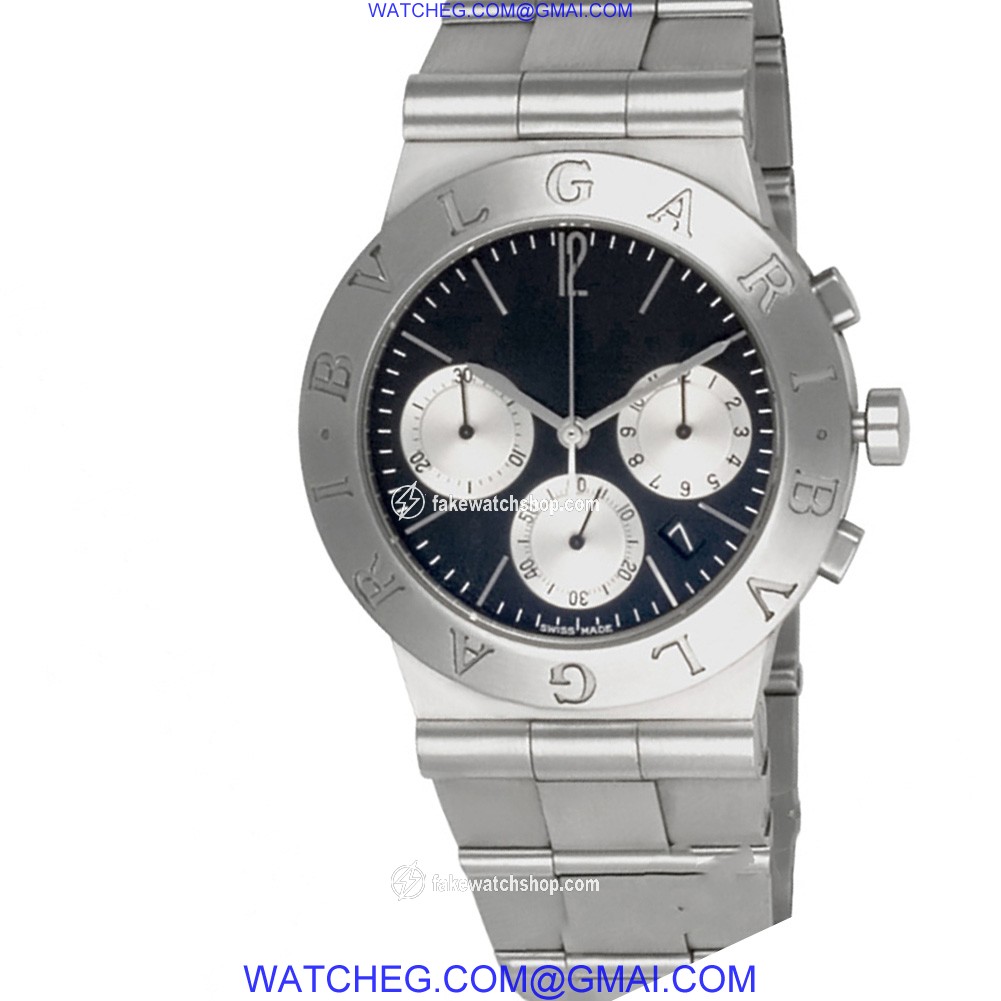 Bvlgari ch35s Diagono Quartz Male Stainless Steel