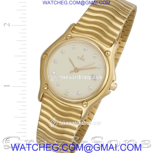 Ebel 13113484 Sportwave Quartz Male 18k yellow gold