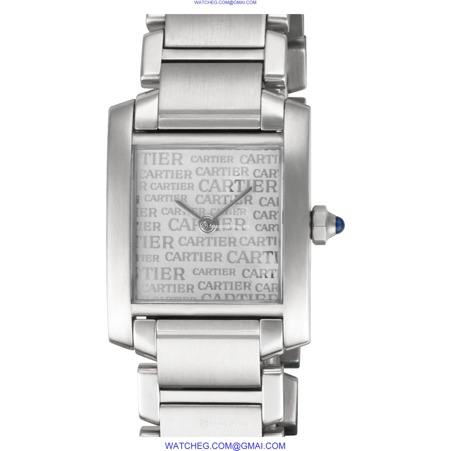 Cartier W51008Q3 Tank Francaise Quartz Female Stainless Steel