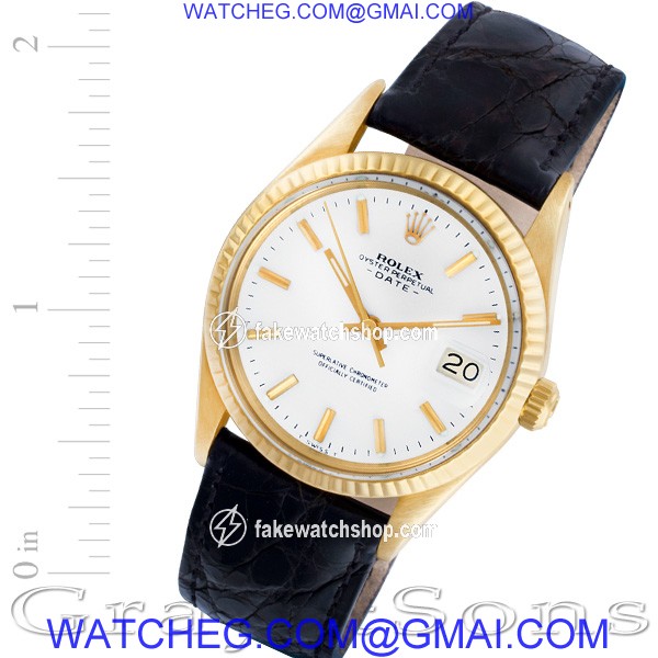 Rolex 15037 Date Automatic Male 14k yellow gold