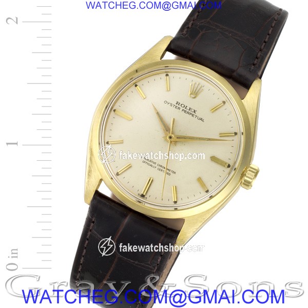 Rolex 1002 Oyster Perpetual Automatic Male 14k yellow gold