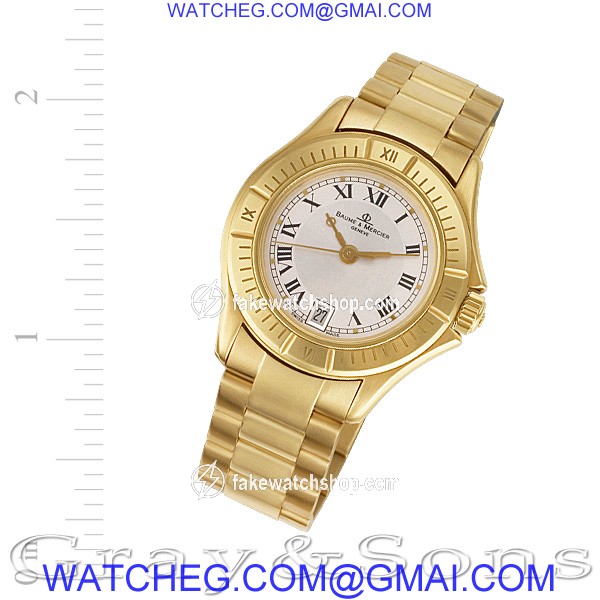 Baume & Mercier MV045109 Classic Quartz Female 18k yellow gold