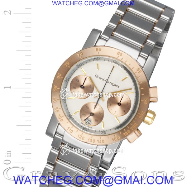 Girard Perregaux 7700 Chronograph Quartz Male Stainless Steel