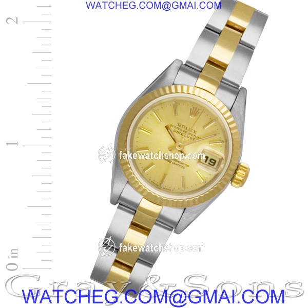 Rolex 69173 Datejust Automatic Female Stainless Steel
