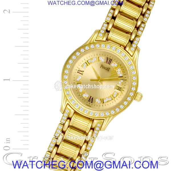 Piaget 23005m503d Polo Quartz Female 18k yellow gold
