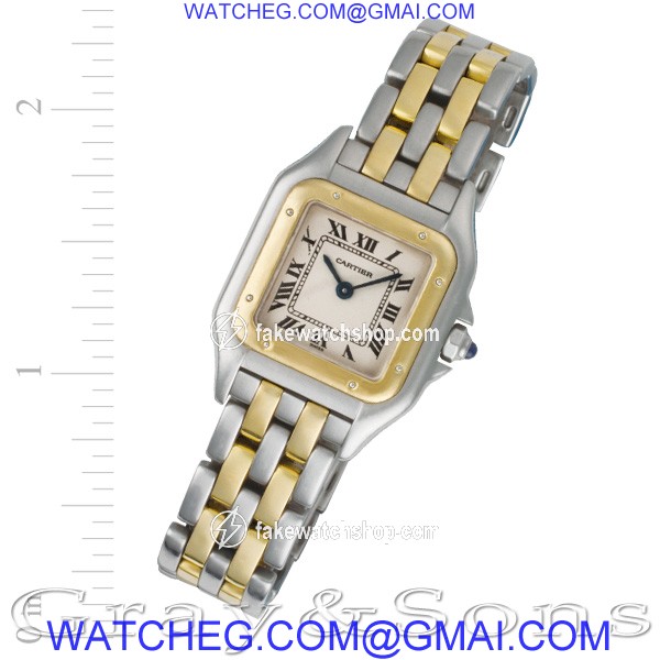 Cartier 1120 Panthere Quartz Female Stainless Steel