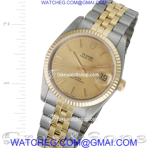 Tudor 74033 Prince Date Automatic Male Stainless Steel